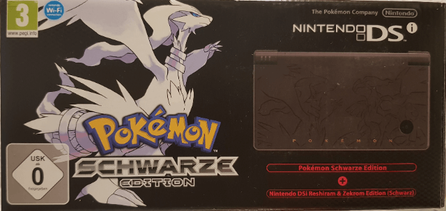 White Reshiram & Zekrom Edition Nintendo DSi box art for Nintendo DS